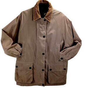 Womens Vintage Chore Barn Coat Cabela's Jacket Vest Lining Corduroy Size Large